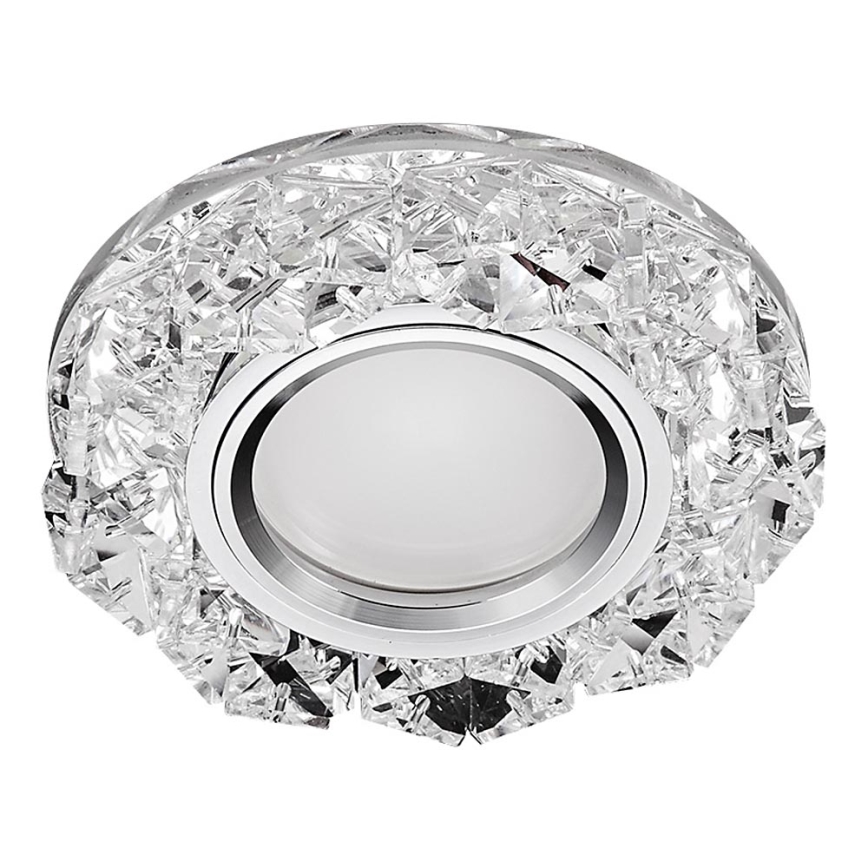 Emithor 71094 - LED upotettava valo CRYSTAL FIX 1xGU10/50W + LED/3W STRIPE