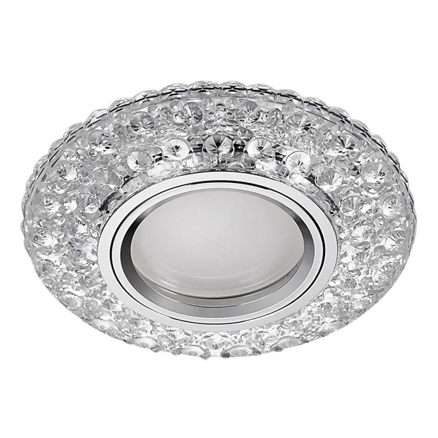 Emithor 71095 - LED upotettava valo ELEGANT GLASS FIX 1xGU10/50W + LED/3W STRIPE