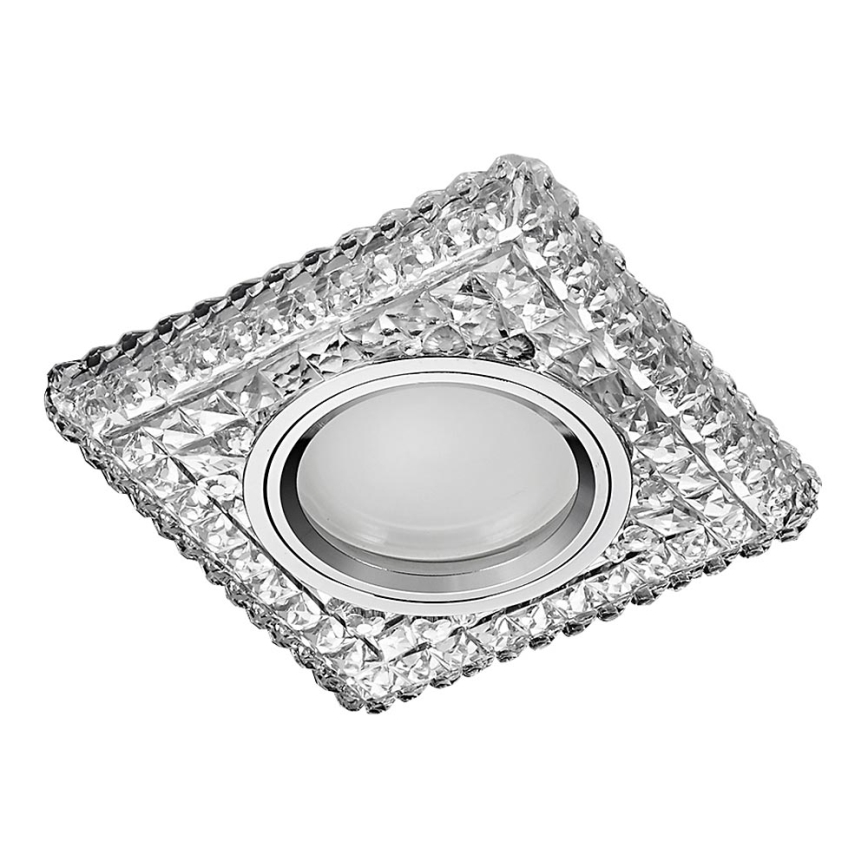 Emithor 71096 - LED upotettava valo ELEGANT GLASS FIX 1xGU10/50W + LED/3W STRIPE