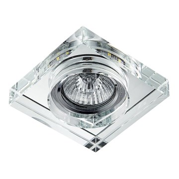 Emithor 71105 - LED-kattovalaisin ELEGANT DOUBLE LIGHT 1xGU10/50W + LED/3W-nauha