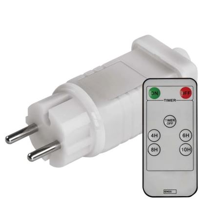 Virtalähde kohteelle connection of Joulu valot 230V IP44 + kauko-ohjaus
