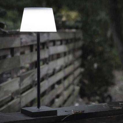 LED Himmennettävä rechargeable lamppu KATIE LED/4W/10V 1800mAh IP44 CRI 90 musta