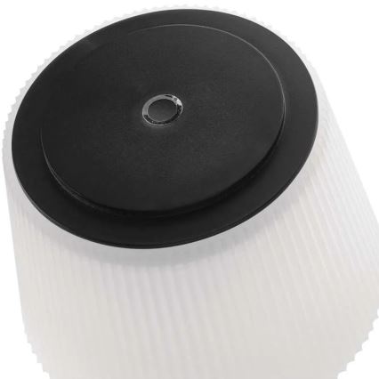 LED Himmennettävä rechargeable lamppu KATIE LED/4W/10V 1800mAh IP44 CRI 90 musta