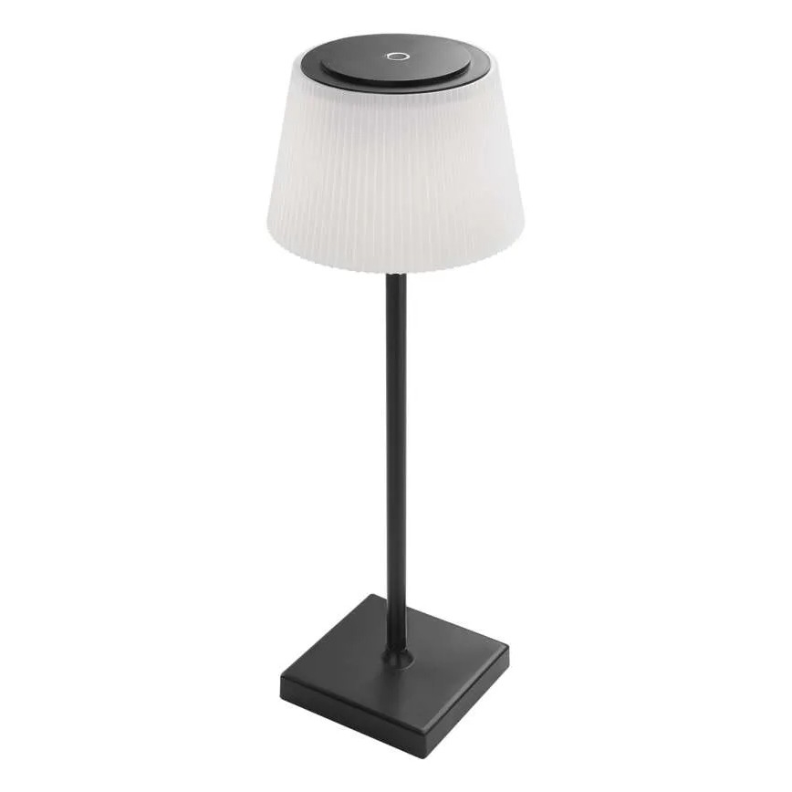 LED Himmennettävä rechargeable lamppu KATIE LED/4W/10V 1800mAh IP44 CRI 90 musta