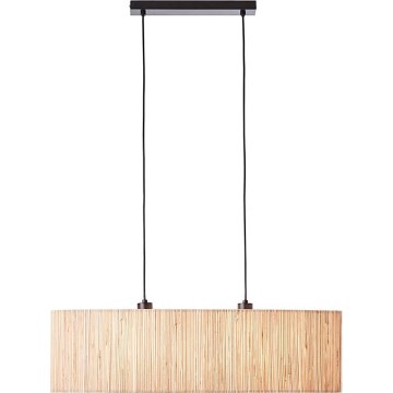 Endon 101692 - Kattokruunu johdossa LONGSHORE 2xE27/10W/230V beige