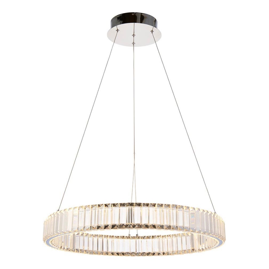 Endon 102255 - LED-himmennettävä ripustettava valaisin kaapelilla LAGUNA LED/36W/230V kiiltävä kromi