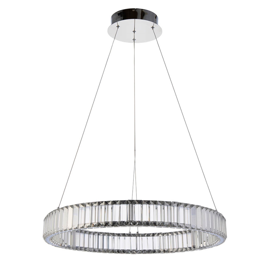 Endon 102255 - LED-himmennettävä ripustettava valaisin kaapelilla LAGUNA LED/36W/230V kiiltävä kromi
