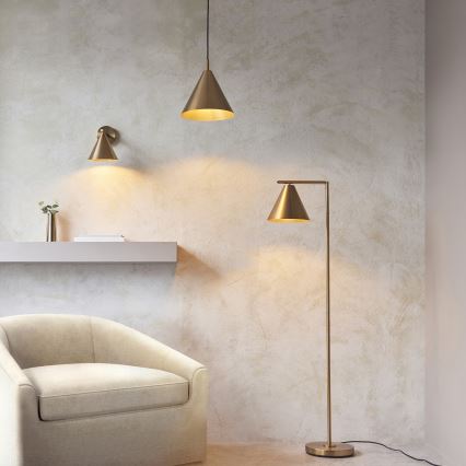 Endon 102893 - Seinäkohdevalo CAPE 1xE14/7W/230V messinki