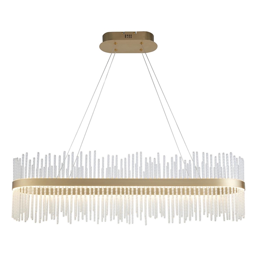 Endon 104082 - LED himmennettävä riippuvalaisin kaapelilla ADRIEL LED/47W/230V 3000K kultainen/kirkas