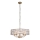 Endon 106244 - Kattokruunu ketjulla CLIFTON 5xE14/6W/230V messinki/kirkas