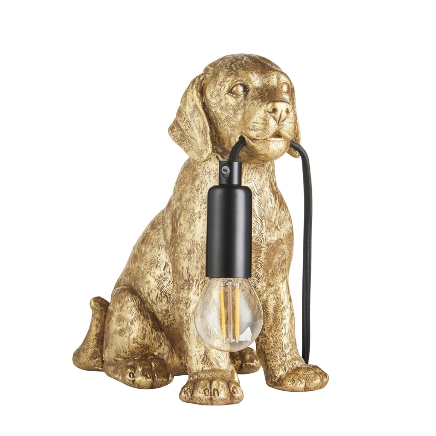 Endon 107364 - Pöytävalaisin PUPPY 1xE14/7W/230V kulta