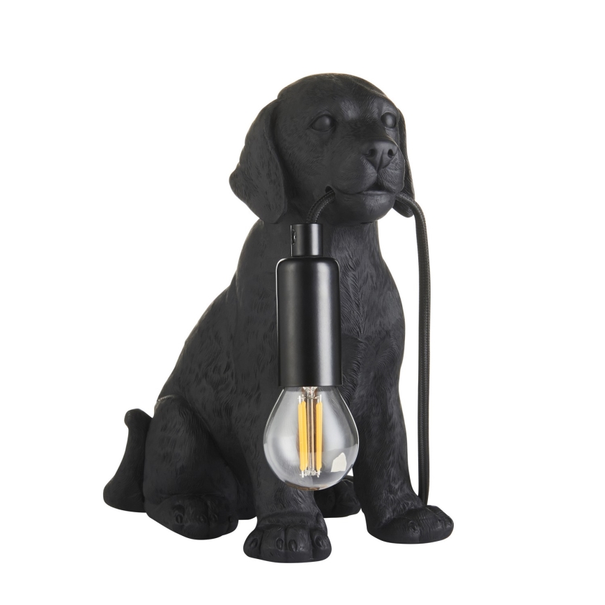 Endon 107365 - Pöytävalaisin PUPPY 1xE14/7W/230V musta
