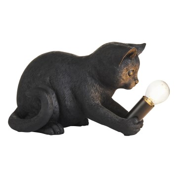 Endon 107390 - Pöytävalaisin KITTEN 1xE14/7W/230V musta