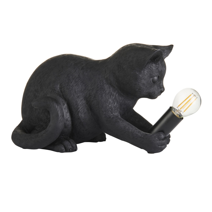 Endon 107390 - Pöytävalaisin KITTEN 1xE14/7W/230V musta