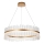 Endon 107672 - ADRIEL himmennettävä LED-riippuvalaisin vaijerilla LED/83W/230V 3000K, halkaisija 89 cm, kultainen/kirkas