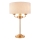 Endon 110721 - Pöytävalaisin HIGHCLERE 3xE14/18W/230V beige/messinki