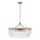 Endon 112574 - Ketjullinen kattokruunu MARIETTA GRAND 7xE14/7W/230V messinki/kirkas
