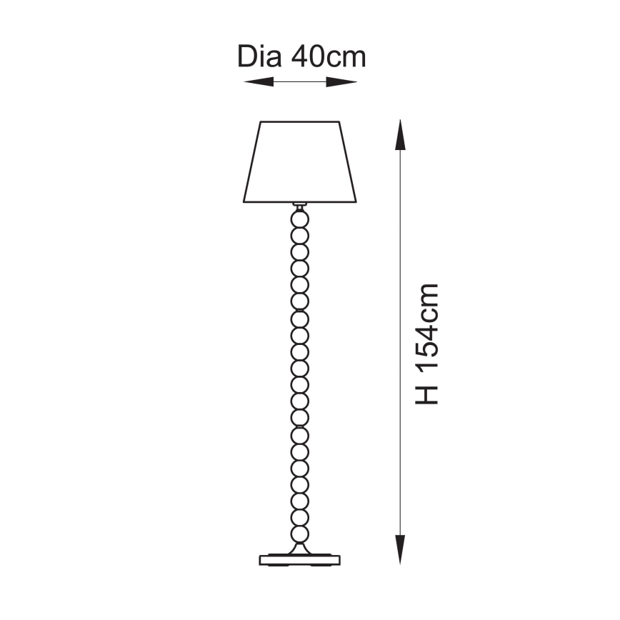 Endon 114667 - Lattialamppu HIGGLEDY 1xE27/10W/230V vaaleanpunainen