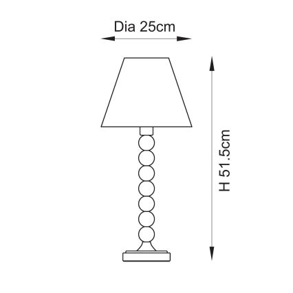 Endon 114714 - Pöytävalaisin HIGGLEDY 1xE14/7W/230V sininen/violetti