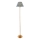 Endon 114778 - LED Himmennettävä ladattava lattiavalaisin BURLEY LED/1,5W/5V messinki/sininen