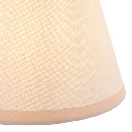 Endon 114849 - LED Himmennettävä ja ladattava pöytälamppu MORTON LED/1,5W/5V 3600 mAh messinki/beige