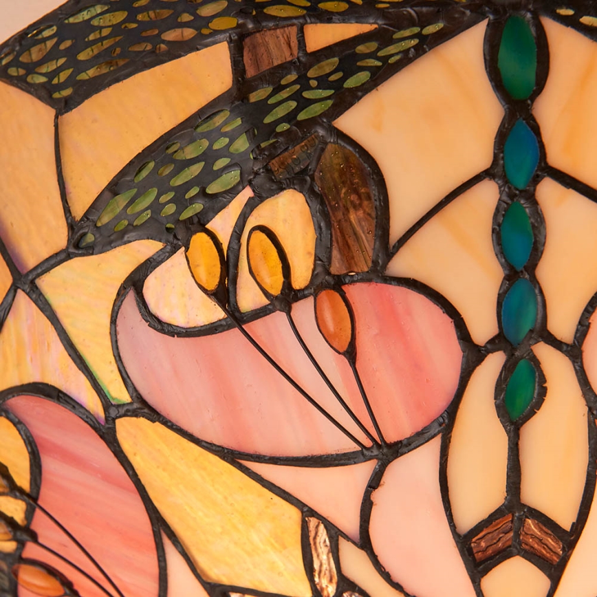 Endon 63922 - Kattovalaisin Tiffany ASHTON 2xE27/60W/230V halkaisija 45 cm