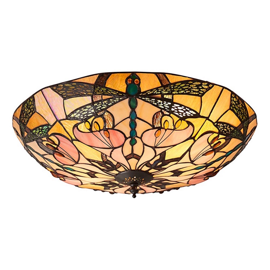 Endon 63922 - Kattovalo ASHTON 2xE27/60W/230V halkaisija 45 cm
