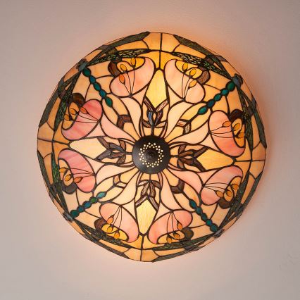 Endon 63922 - Kattovalo ASHTON 2xE27/60W/230V halkaisija 45 cm