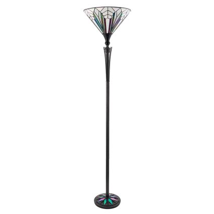 Endon 63933 - Tiffany ASTORIA lattiavalaisin 1xE27/60W/230V Ø 40 cm