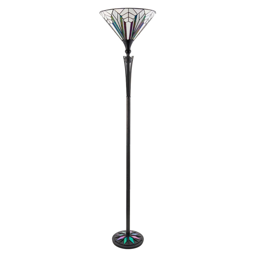 Endon 63933 - Tiffany ASTORIA lattiavalaisin 1xE27/60W/230V Ø 40 cm