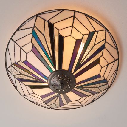 Endon 63935 - Kattovalo ASTORIA 2xE27/60W/230V halkaisija 48 cm