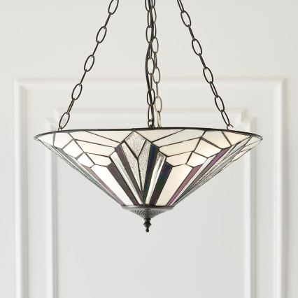 Endon 63936 - Kattokruunu ketjussa ASTORIA 3xE27/60W/230V halkaisija 48 cm