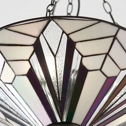 Endon 63936 - Kattokruunu ketjussa ASTORIA 3xE27/60W/230V halkaisija 48 cm