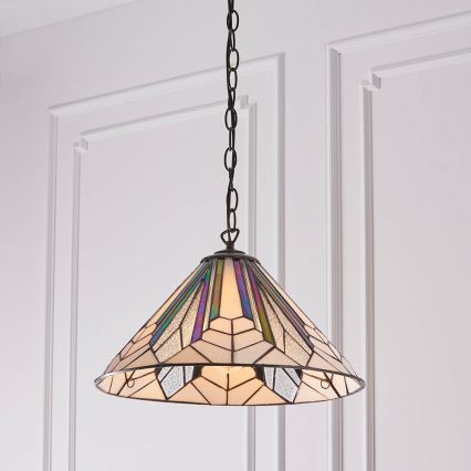 Endon 63937 - Kattokruunu ketjussa ASTORIA 1xE27/60W/230V halkaisija 40 cm