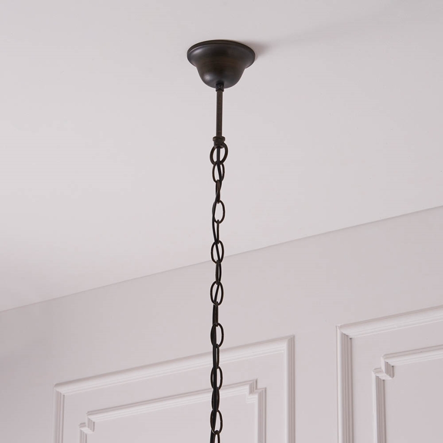 Endon 63937 - Kattokruunu ketjussa ASTORIA 1xE27/60W/230V halkaisija 40 cm