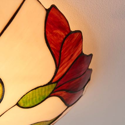 Endon 63960 - BOTANICA-kattovalaisin, 2xE27/60W/230V, halkaisija 45 cm