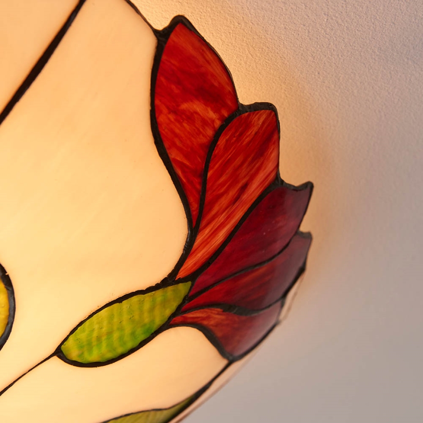 Endon 63960 - BOTANICA-kattovalaisin, 2xE27/60W/230V, halkaisija 45 cm