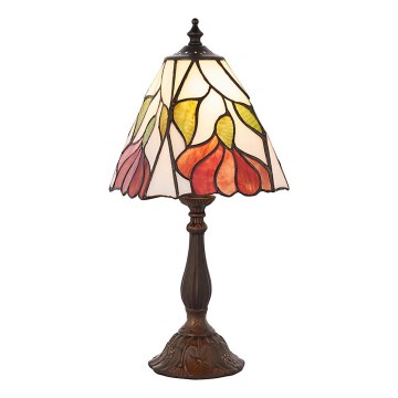 Endon 63963 - Tiffany BOTANICA pöytälamppu 1xE14/40W/230V, Ø 16 cm