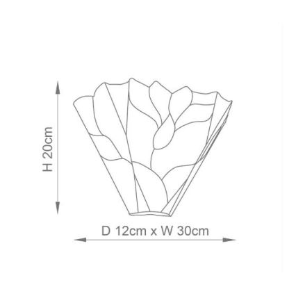Endon 63964 - Seinävalaisin BOTANICA 1xE14/40W/230V