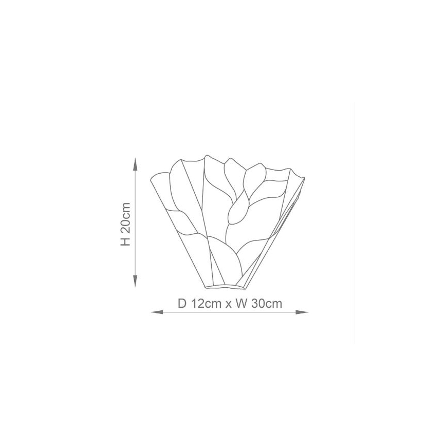 Endon 63964 - Seinävalaisin BOTANICA 1xE14/40W/230V