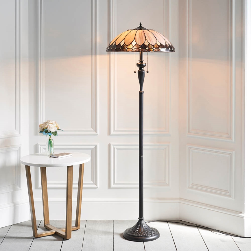 Endon 63972 - Lattiavalaisin BROOKLYN 2xE27/60W/230V halkaisija 50 cm