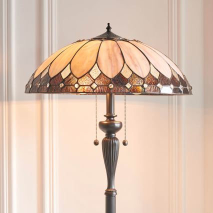 Endon 63972 - Lattiavalaisin BROOKLYN 2xE27/60W/230V halkaisija 50 cm