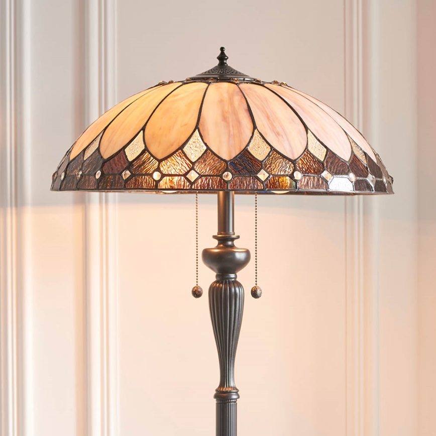 Endon 63972 - Lattiavalaisin BROOKLYN 2xE27/60W/230V halkaisija 50 cm