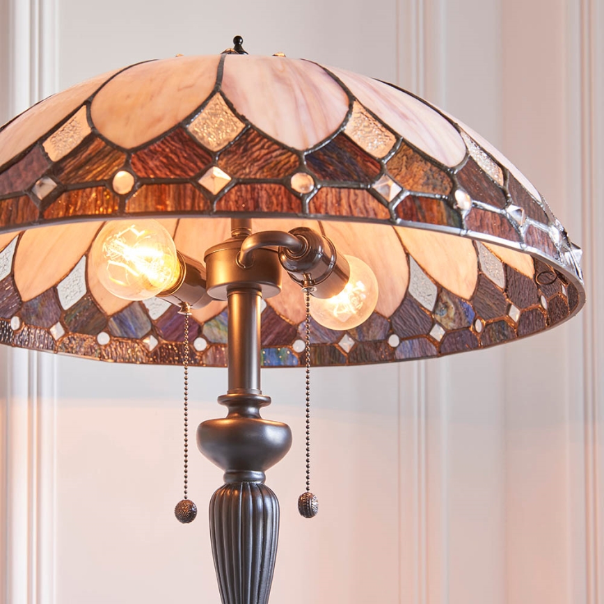 Endon 63972 - Lattiavalaisin BROOKLYN 2xE27/60W/230V halkaisija 50 cm