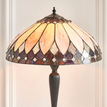 Endon 63982 - Pöytälamppu BROOKLYN 1xE27/60W/230V, halkaisija 40 cm