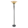 Endon 64042 - Lattialamppu DARK STAR 1xE27/60W/230V halkaisija 42 cm