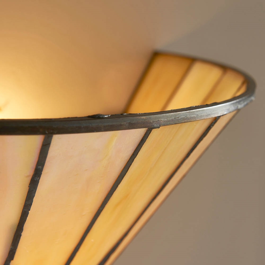 Endon 64046 - Seinävalaisin Tiffany DARK STAR 1xE14/40W/230V