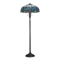 Endon 64069 - Lattialamppu SUDENKORENTO 2xE27/60W/230V halkaisija 50 cm