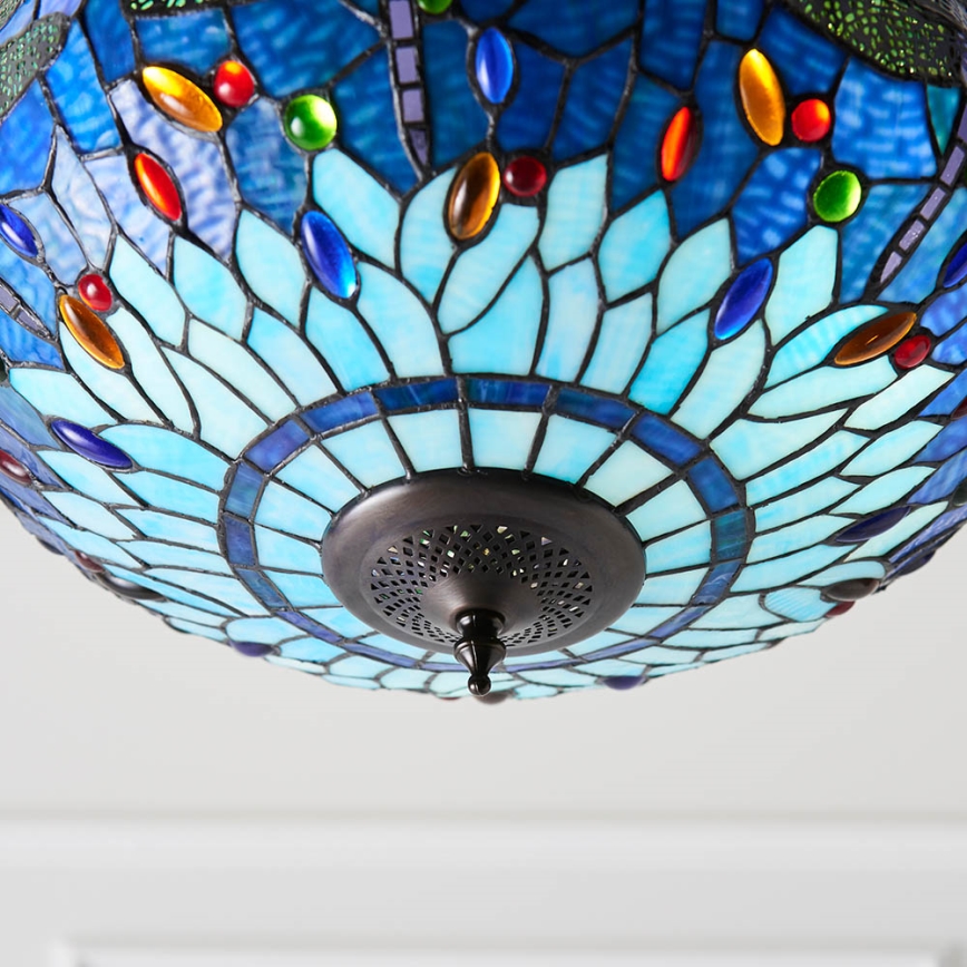 Endon 64075 - Kattokruunu ketjulla DRAGONFLY 3xE27/60W/230V Ø 41 cm