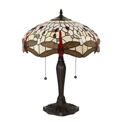 Endon 64085 - Pöytävalaisin SUDENKORENTO 2xE27/60W/230V halkaisija 41 cm
